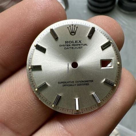 Rolex Datejust Plexy Golden 1601 1603 1600 Vintage Dial .